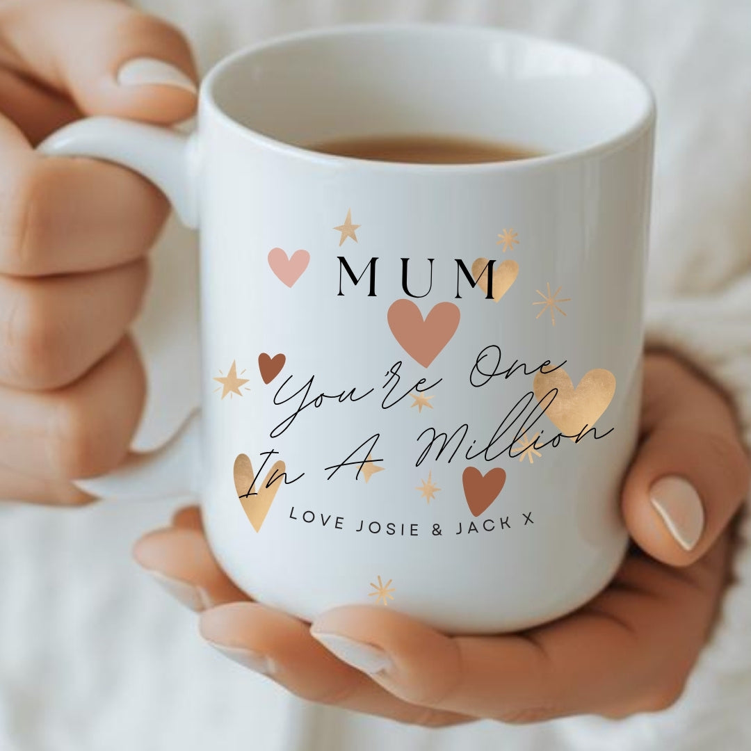 Mug Personnalisé Maman — Tu es Une sur Un Million