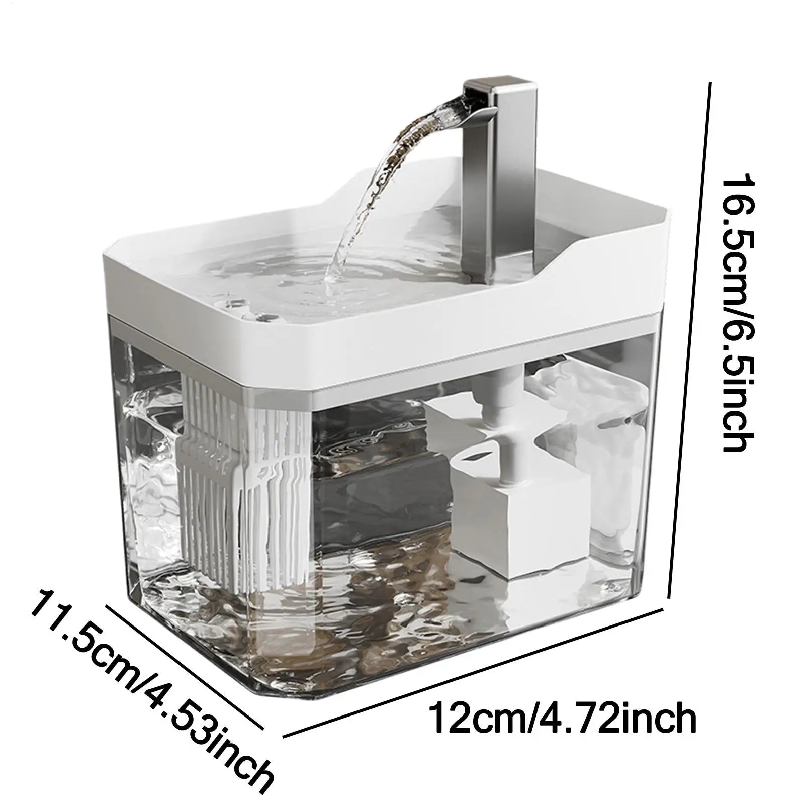 Fontaine à Eau Automatique pour Chat – 1,5 L, Silencieuse & Intelligente