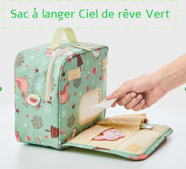 Sac à Langer Impérméable — Léger, Pratique & Stylish