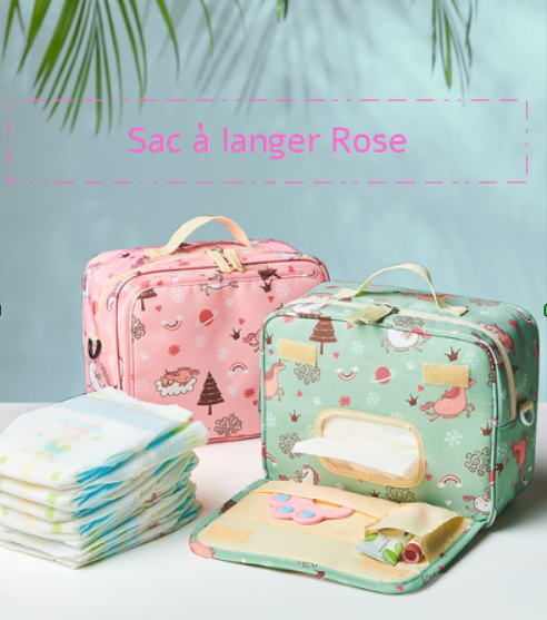 Sac à Langer Impérméable — Léger, Pratique & Stylish