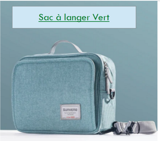 Sac à Langer Impérméable — Léger, Pratique & Stylish