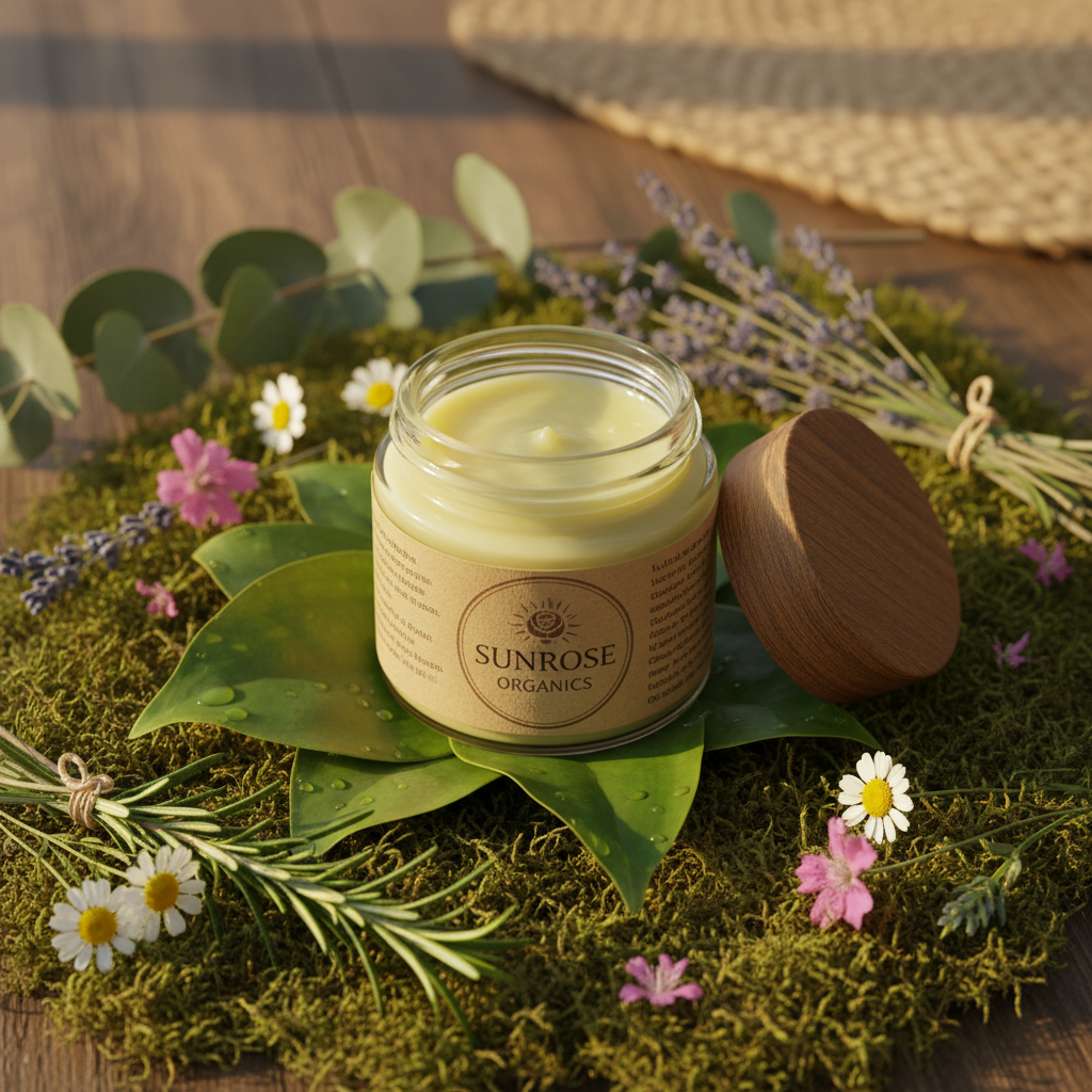 Baume Sunrose Organics - Nouvelle version