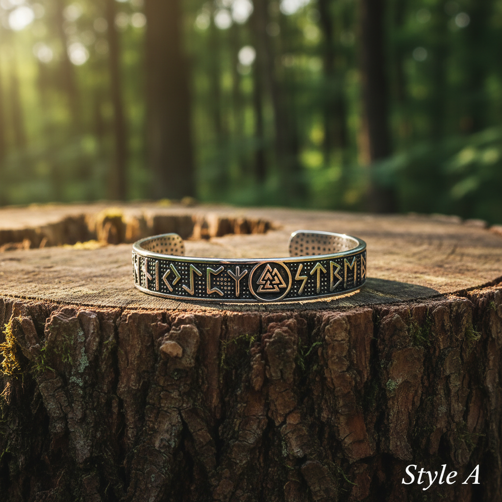 Bracelet Viking Style A — Forêt