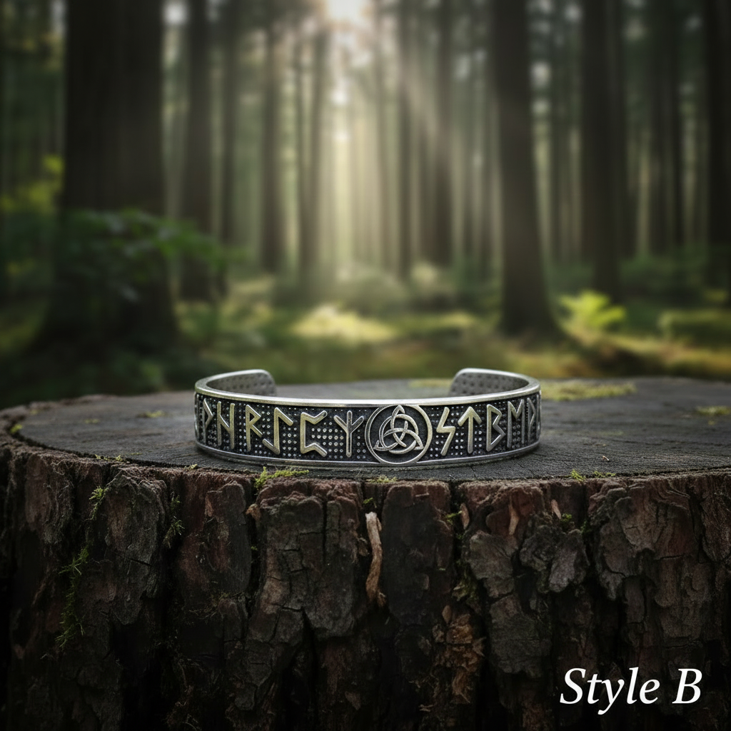Bracelet Viking Style B — Forêt