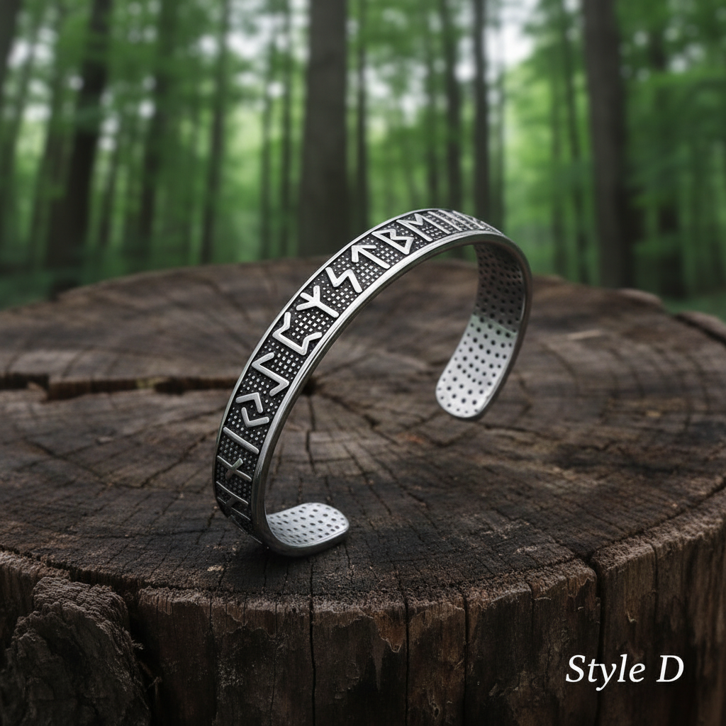 Bracelet Viking Style D — Forêt