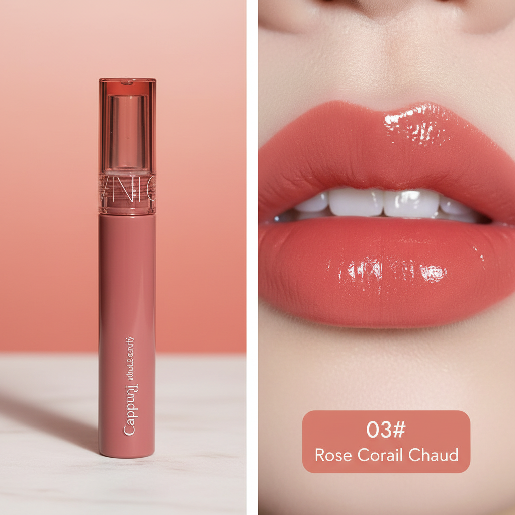 Cappuvini 03# Rose Corail Chaud