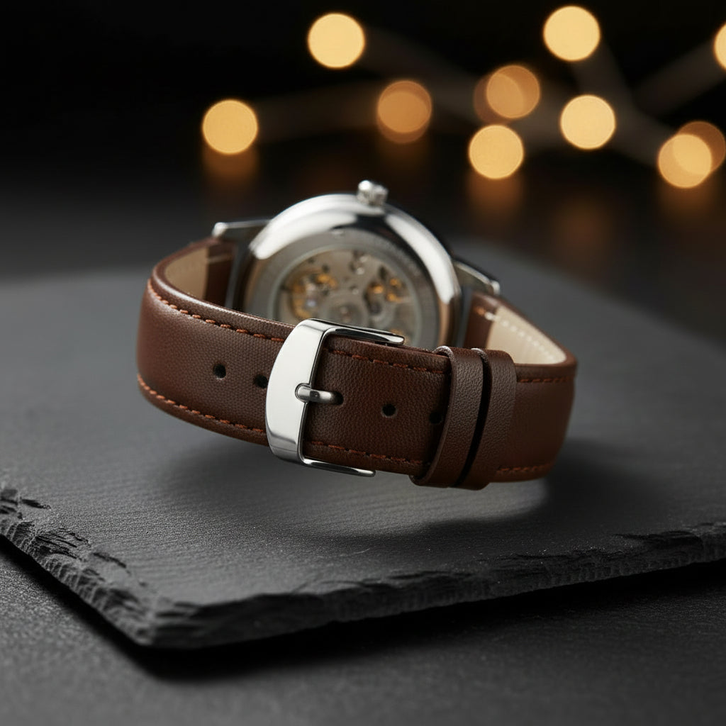Montre Homme Personnalisée Gravée – Cadeau Fête des Pères