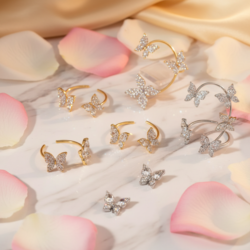Ear cuffs papillon - Image vendeuse