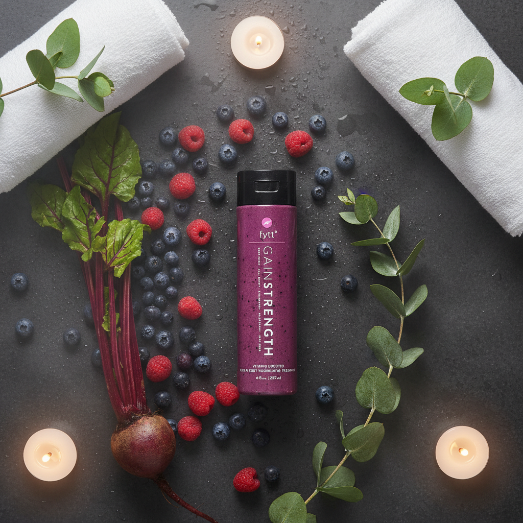 Gain Strength — Flat lay spa
