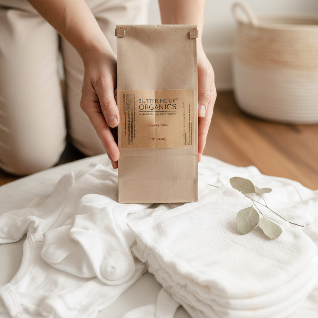 Savon lessive naturel doux bébé et peaux sensibles