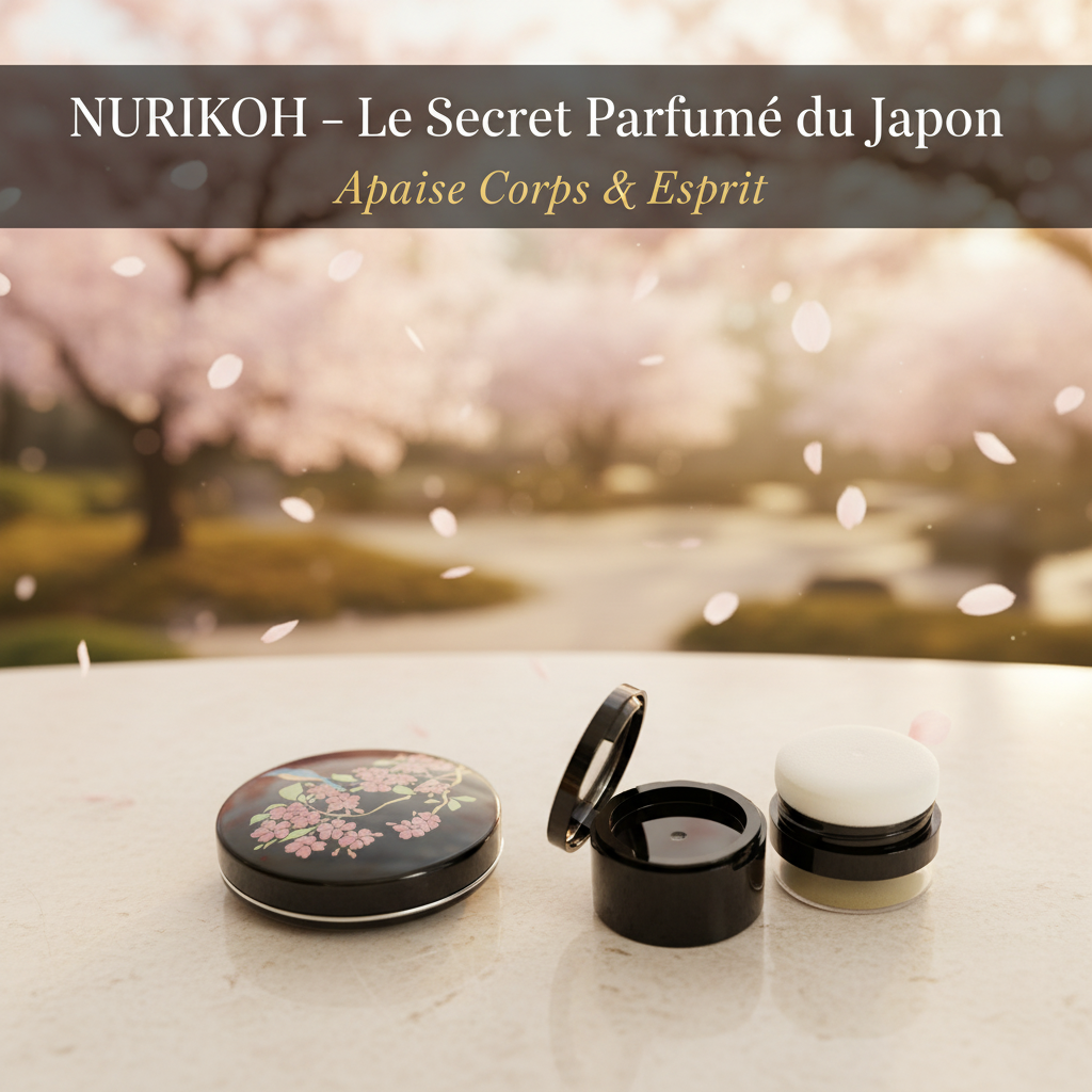 Parfum poudre Nurikoh japonais – Apaise Corps & Esprit