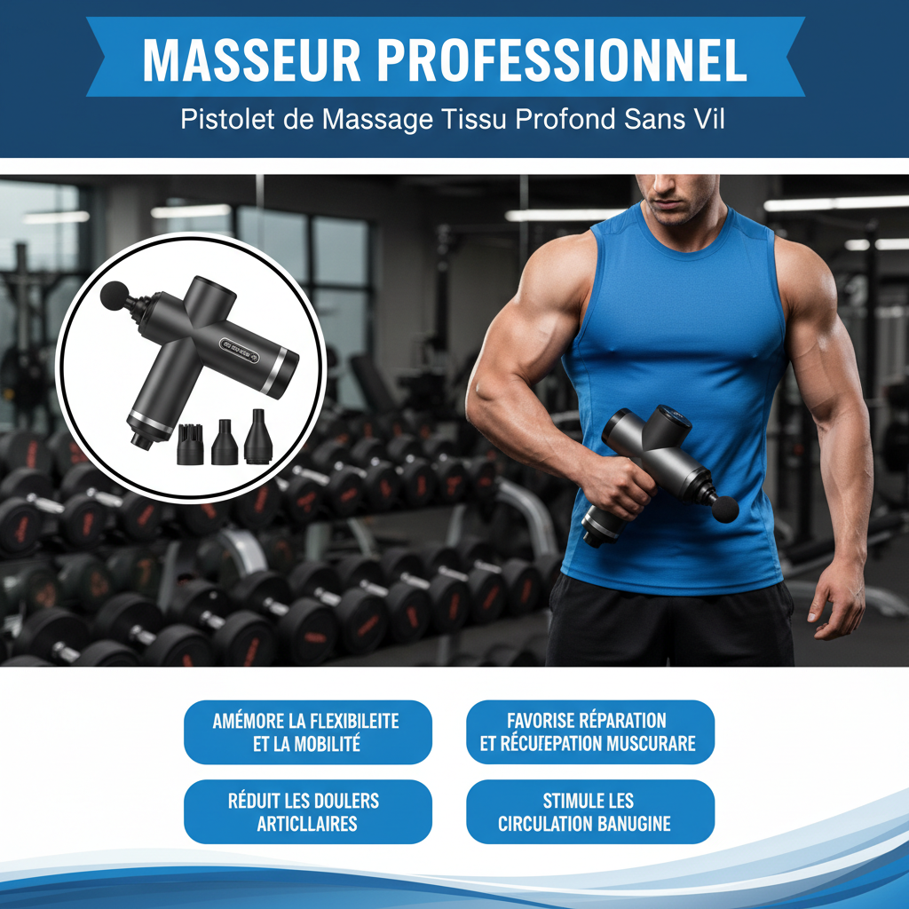 Masseur professionnel - bénéfices en français