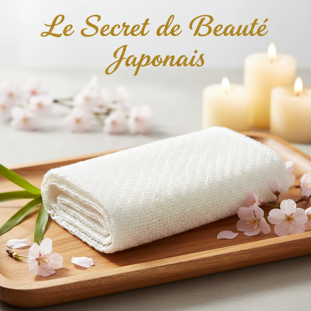 Le Secret de Beauté Japonais - Serviette exfoliante en washi